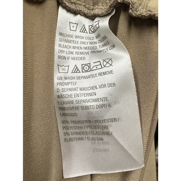 Susan Graver Cropped Pants 3XP Womens Liquid Knit Slinky Travel Office Capris - Picture 3 of 5